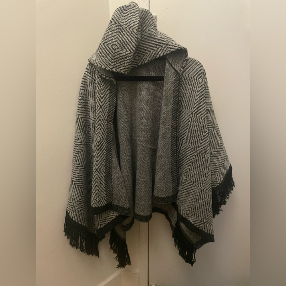 Poncho with hood